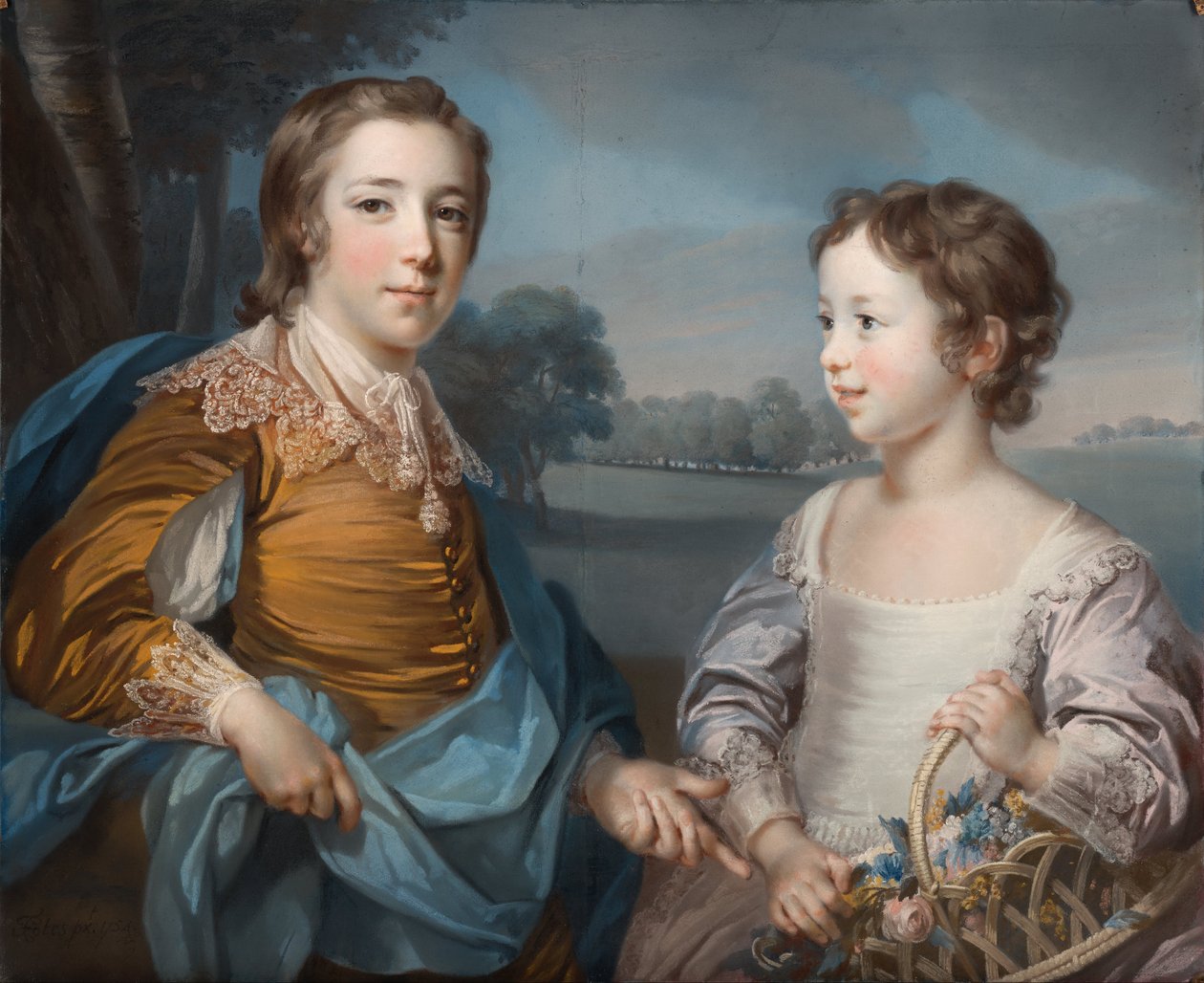 Portrait of Joseph Gulston and His Brother John Gulston by Francis Cotes