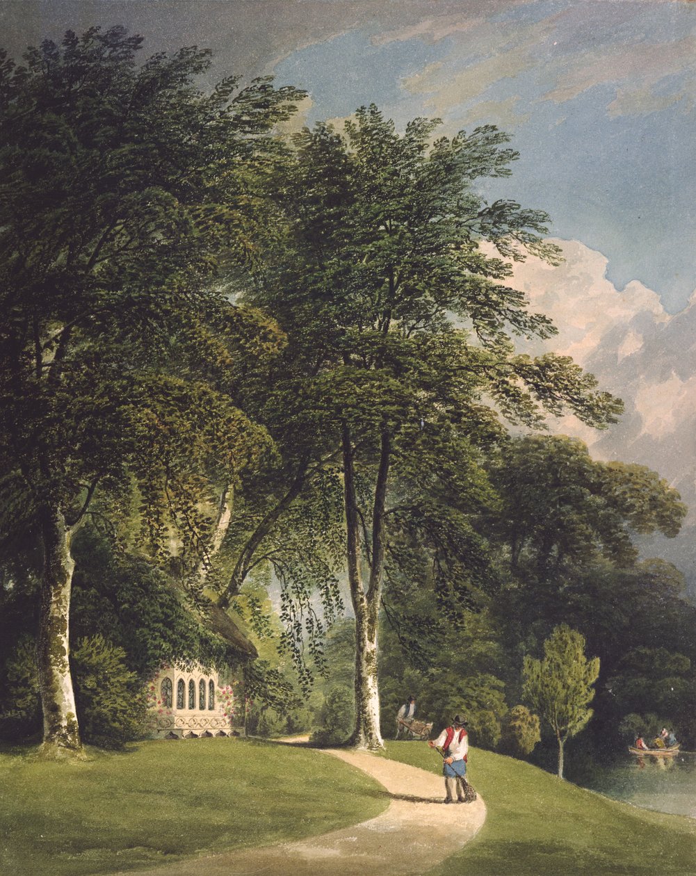 Stourhead, Wilts by Francis Nicholson