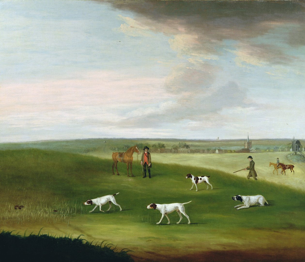A Shooting Scene by J. Francis Sartorius