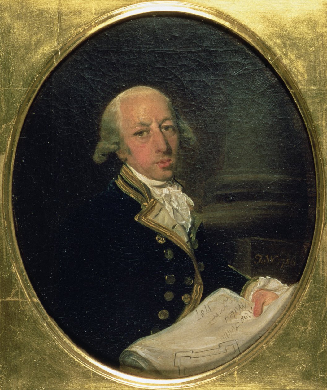 Portrait of Arthur Phillip, Commander of the First Fleet in 1788, founder and first Governor of New South Wales, 1787 by Francis Wheatley