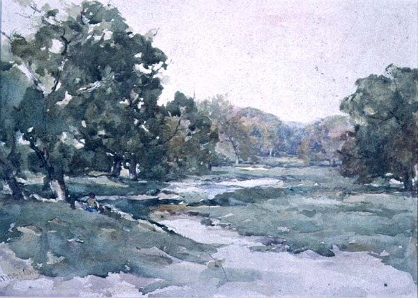 Landscape by Francis Abel William Taylor Armstrong