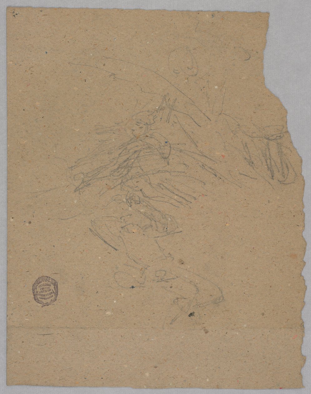 Sketch of Heavenly Figures by Francis Augustus Lathrop