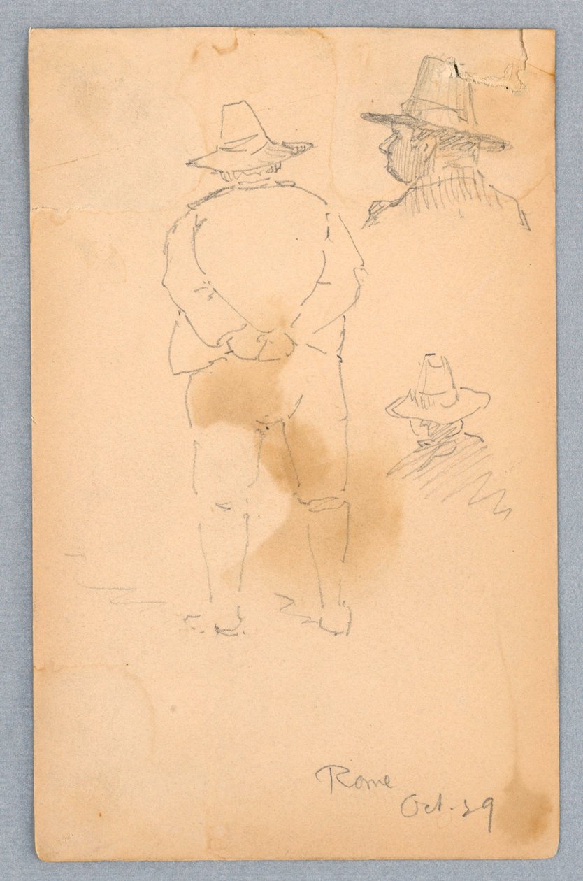Sketches of a Man, Rome by Francis Augustus Lathrop