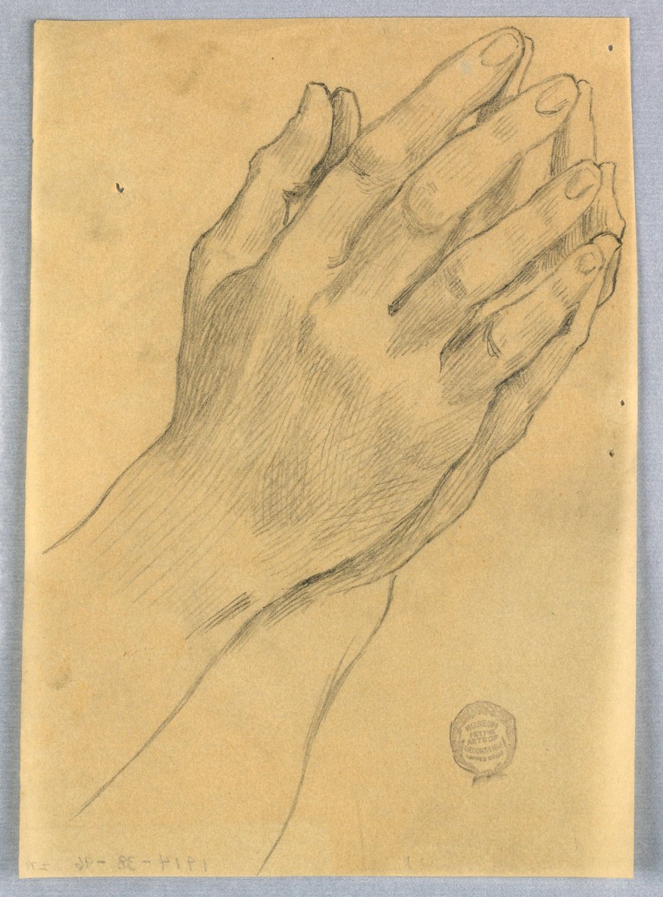 Study of Hands by Francis Augustus Lathrop