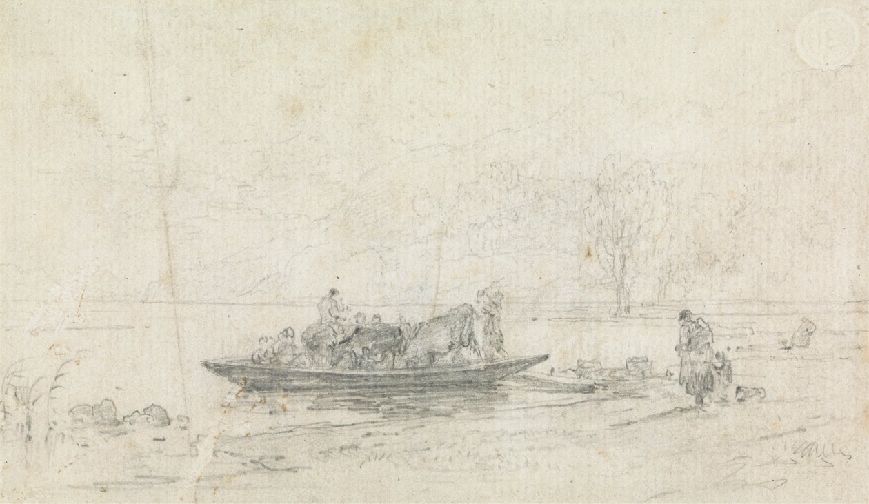 The Ferry by Francis Danby