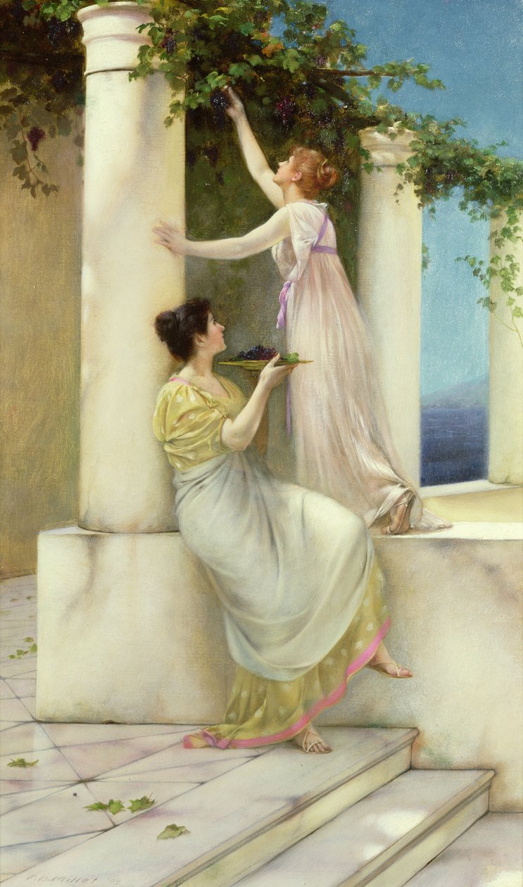 An Autumn Idyll, 1892 by Francis Davis Millet