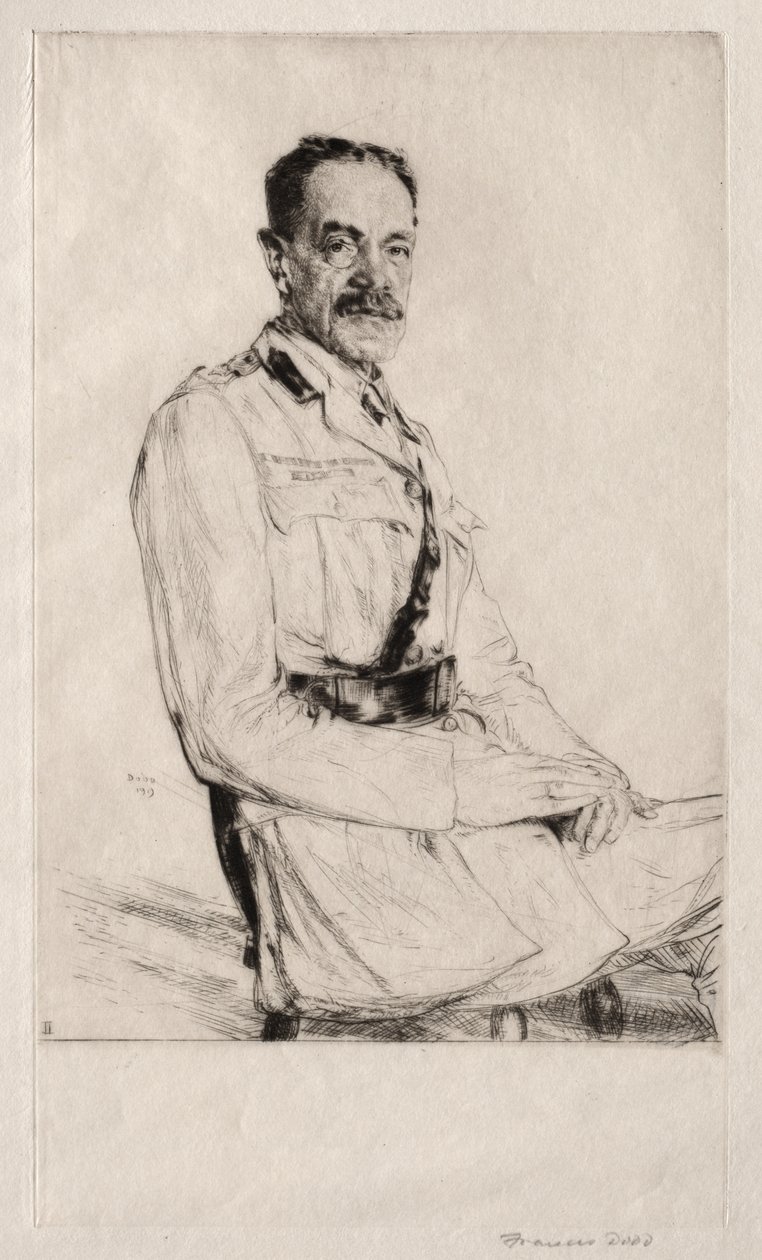 Major-General Sir John Edward Cooper by Francis Dodd