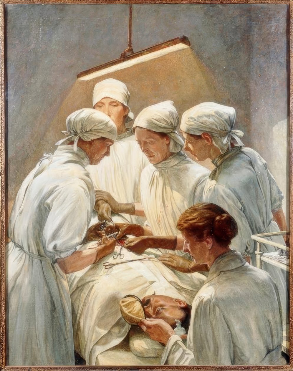 An Appendectomy in the Military Hospital by Francis Edgar Dodd