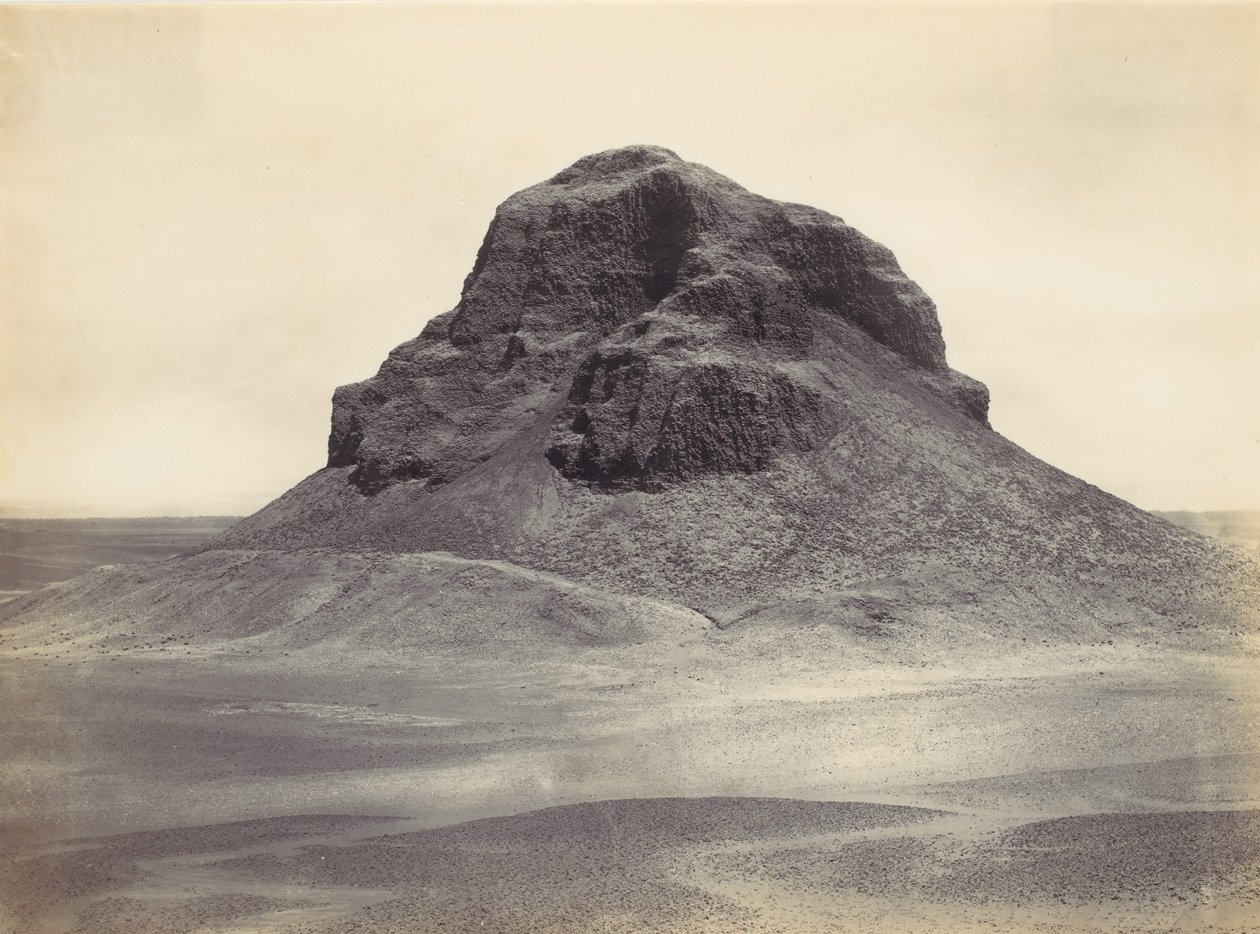 Pyramid at Dahshūr by Francis Frith
