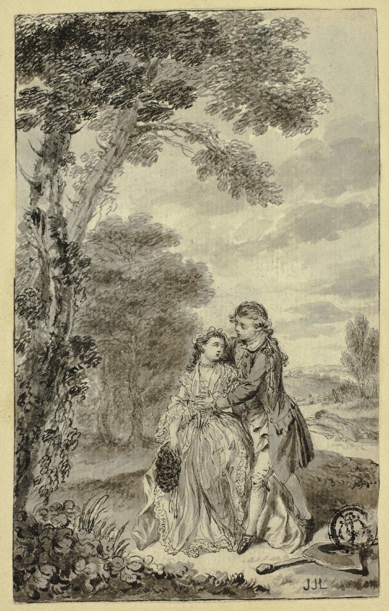 Illustration to Roderick Random, by Tobias Smollett by Francis Hayman