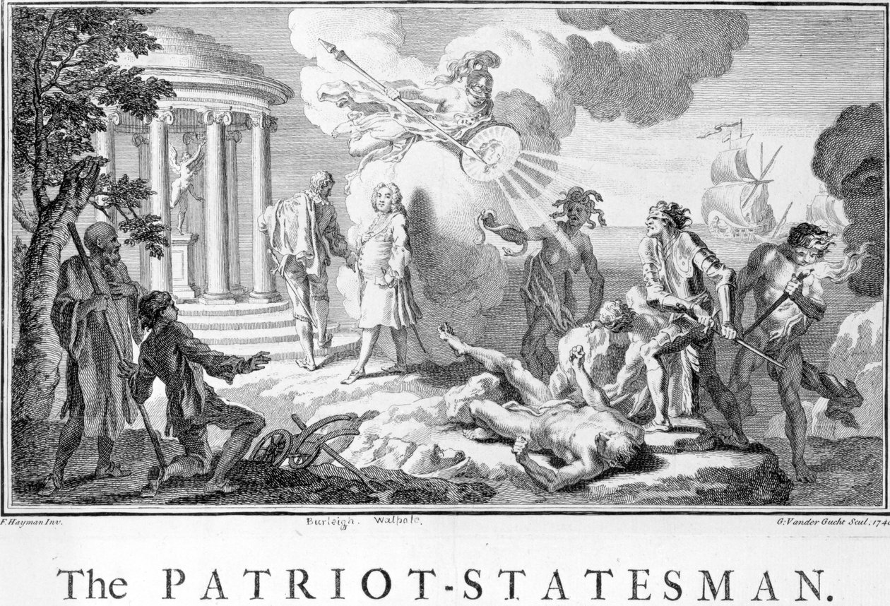 The Patriot Statesman by Francis Hayman