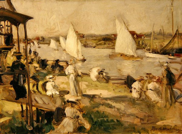A Regatta by Francis Henry Newbery