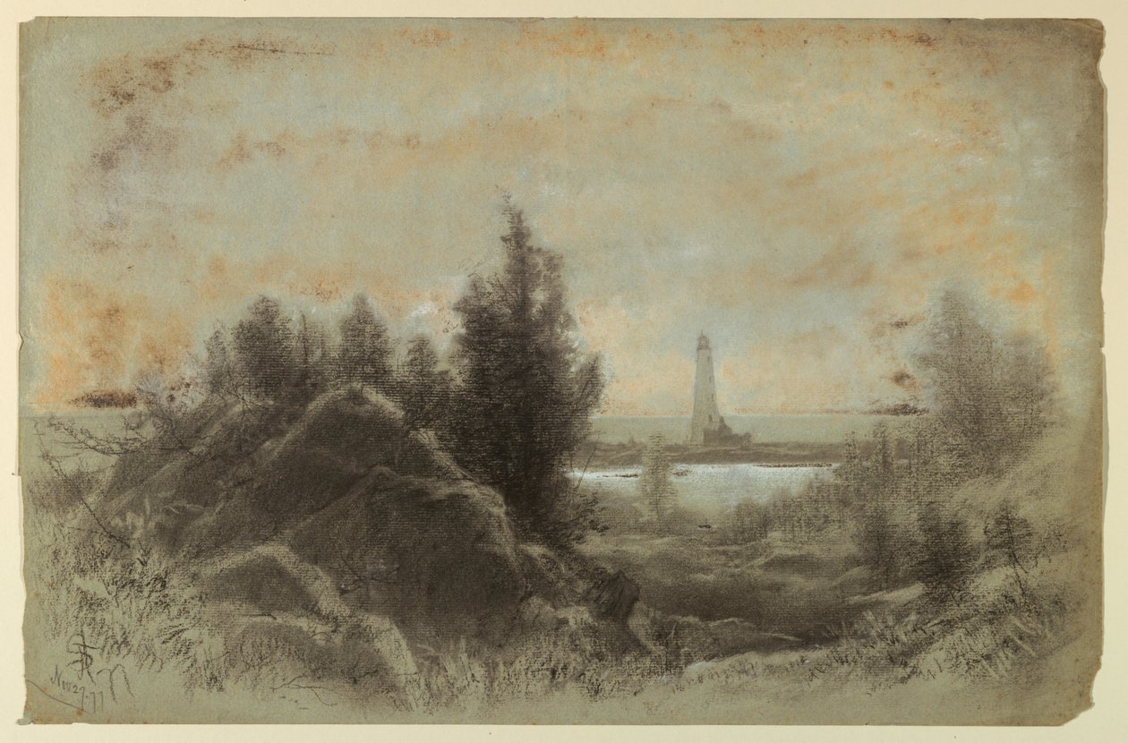A Lighthouse by Francis Hopkinson Smith