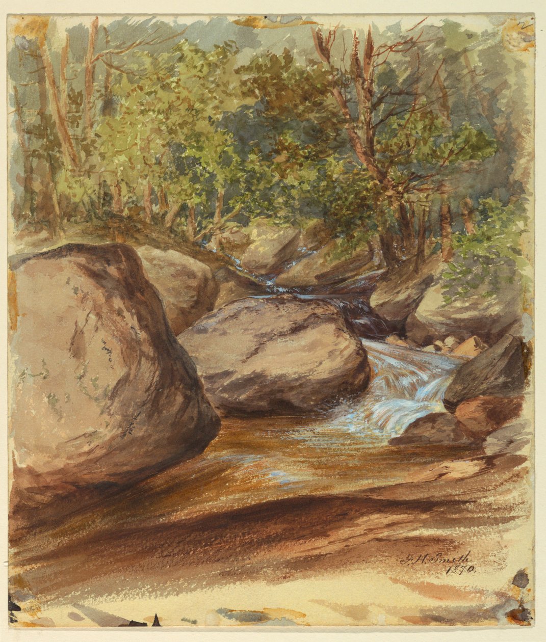 Study of a Stream by Francis Hopkinson Smith