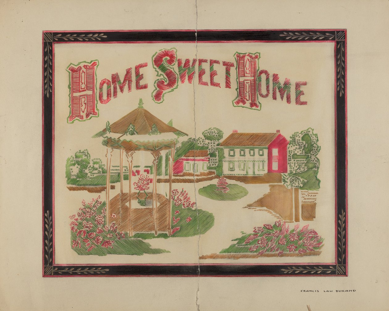 Needlework by Francis Law Durand