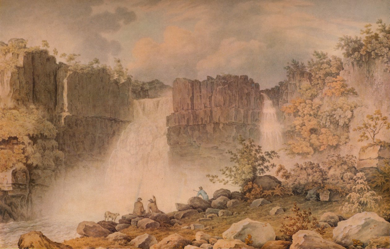 High Force, Teesdale by Francis Nicholson