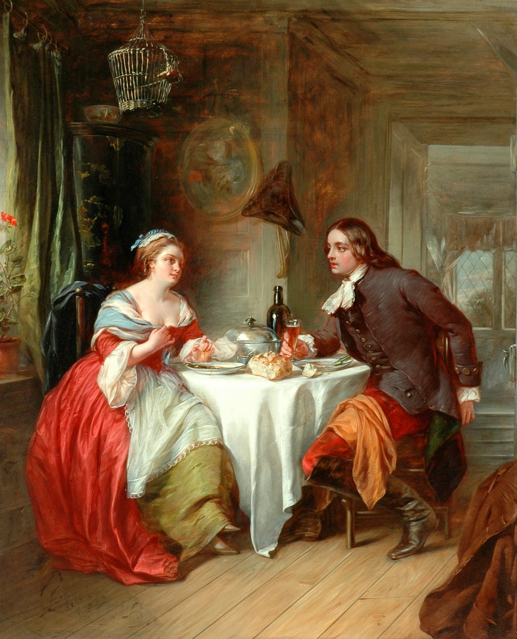 The Repast, 1788 by Francis Phillip Stephanoff