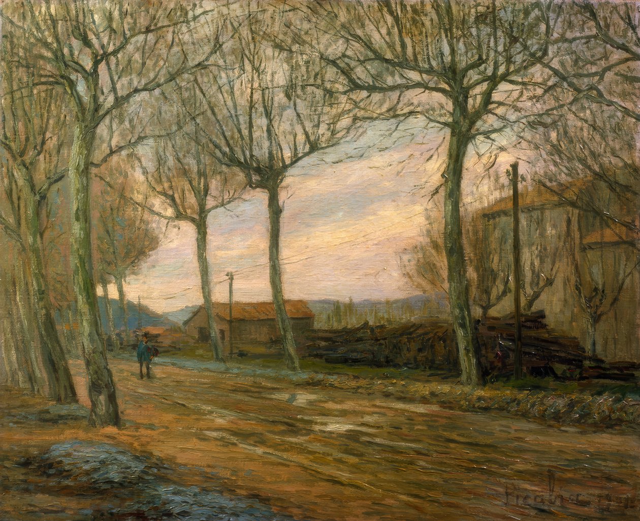 Landscape with Tramp by Francis Picabia