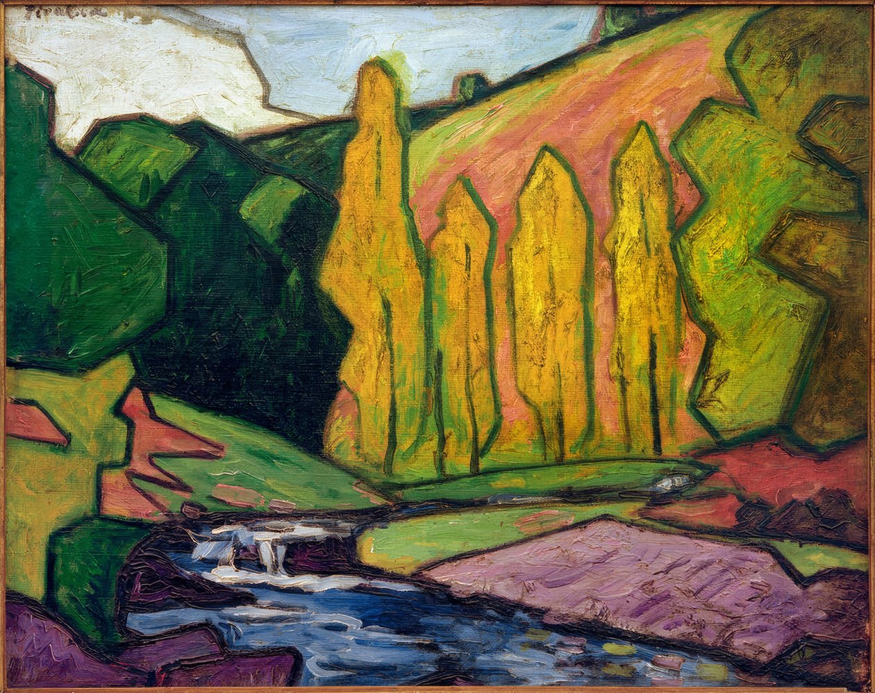 The Banks of the Creuse by Francis Picabia
