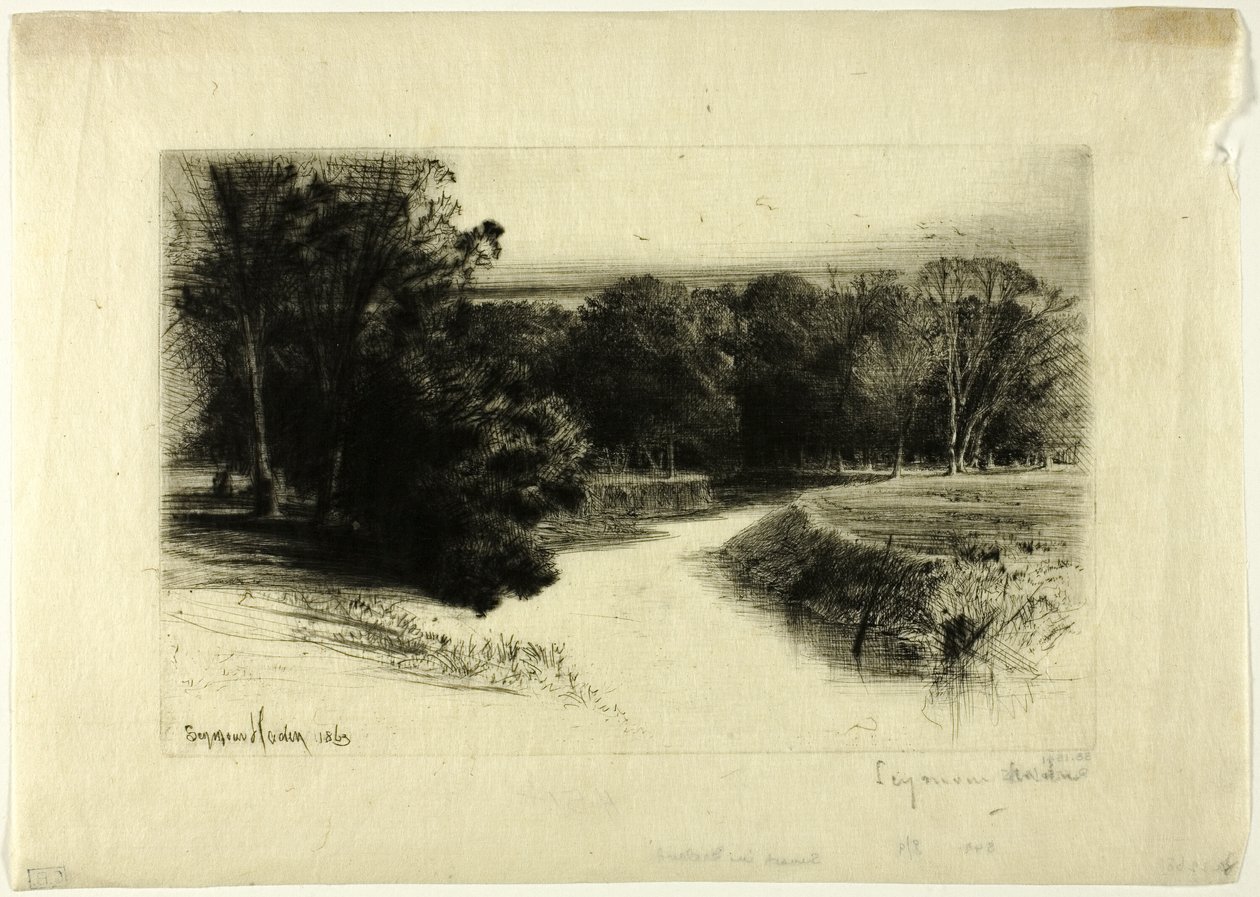 A Sunset in Ireland by Francis Seymour Haden