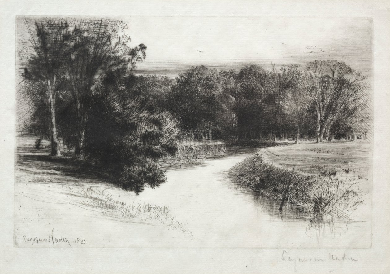 A Sunset in Ireland by Francis Seymour Haden