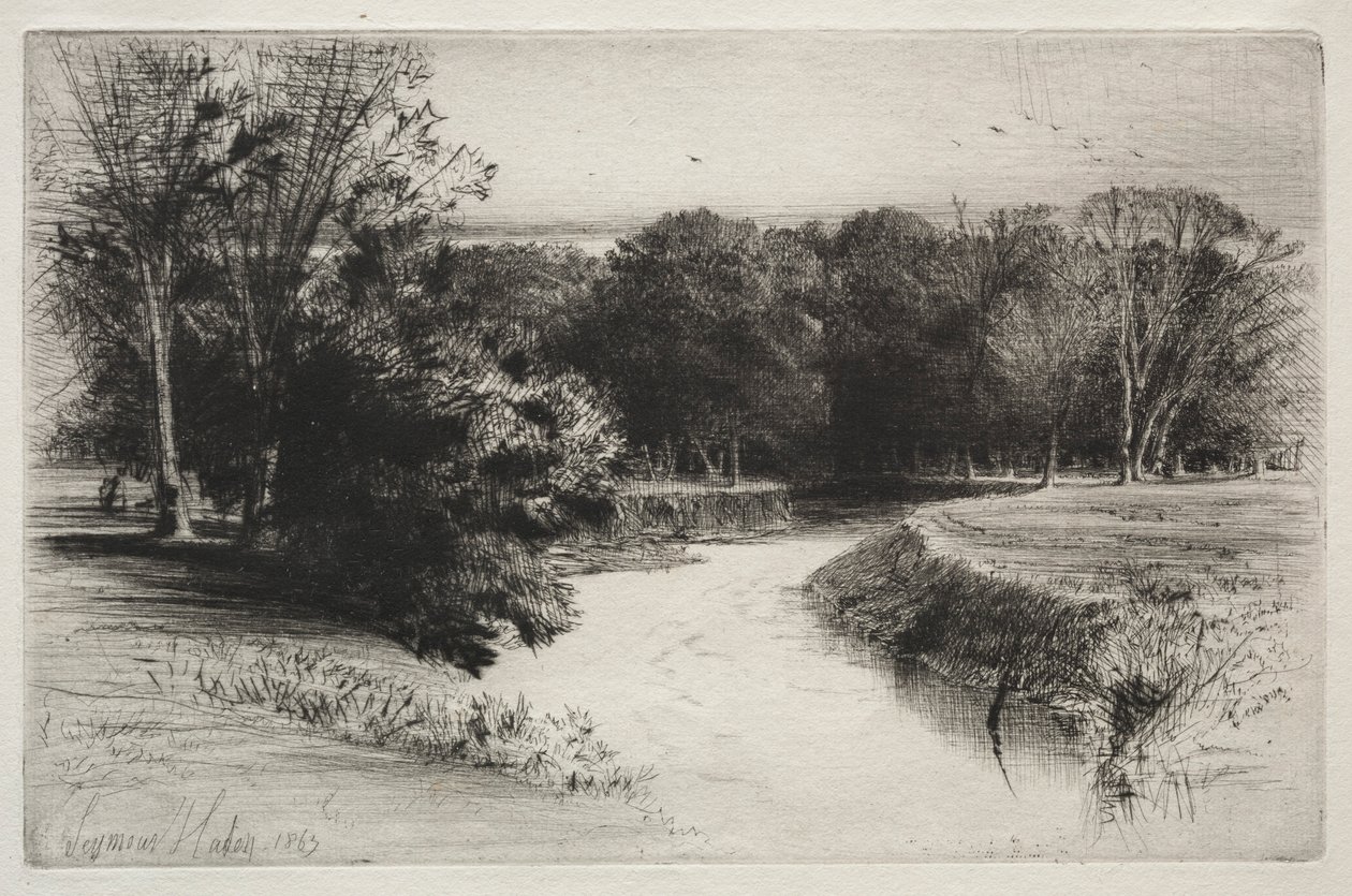 A Sunset in Ireland by Francis Seymour Haden