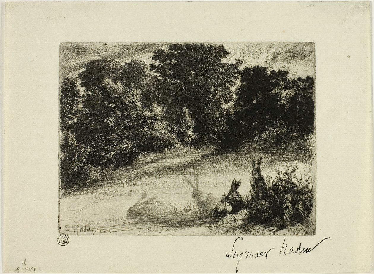 Combe Bottom by Francis Seymour Haden