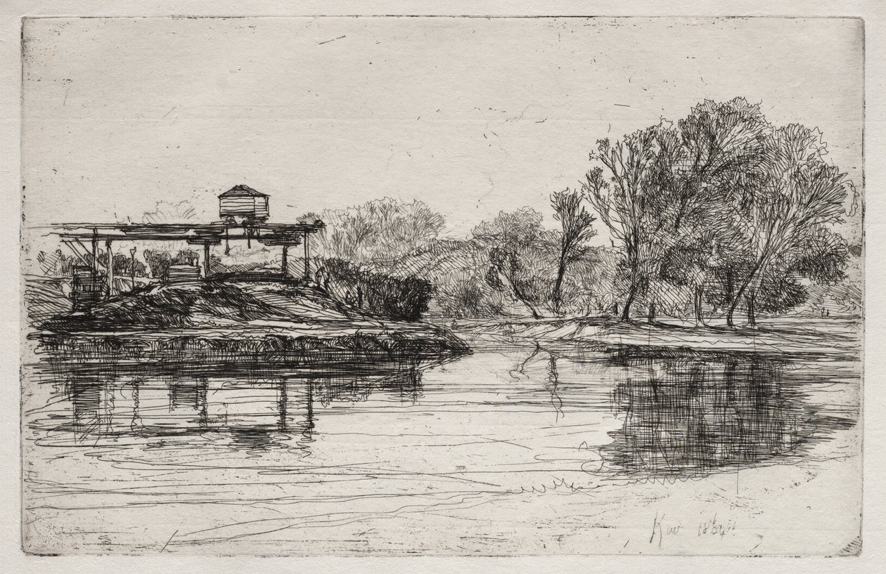 Railway Encroachment by Francis Seymour Haden