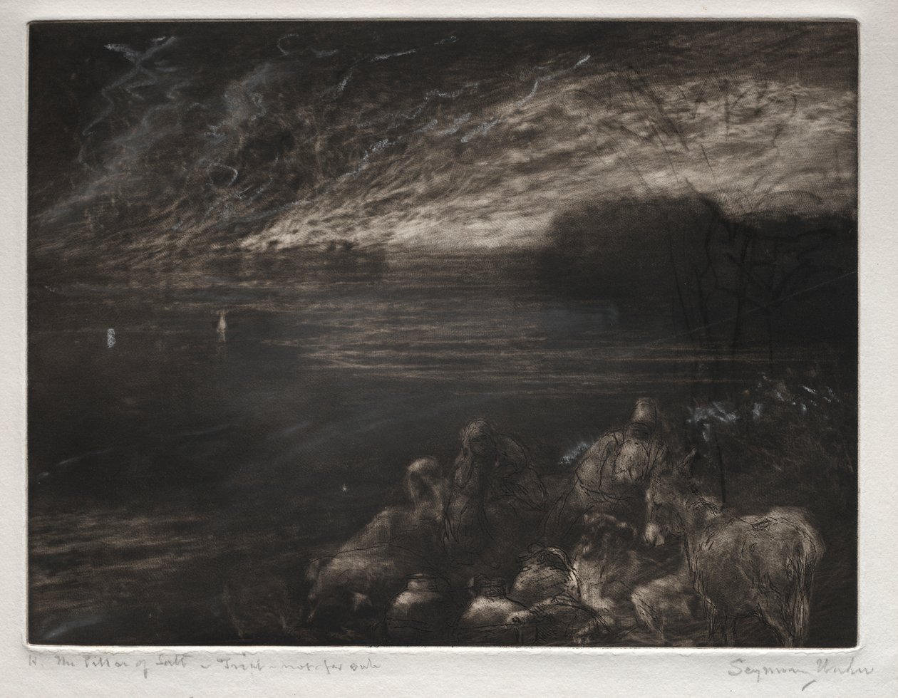 The Pillar of Salt by Francis Seymour Haden