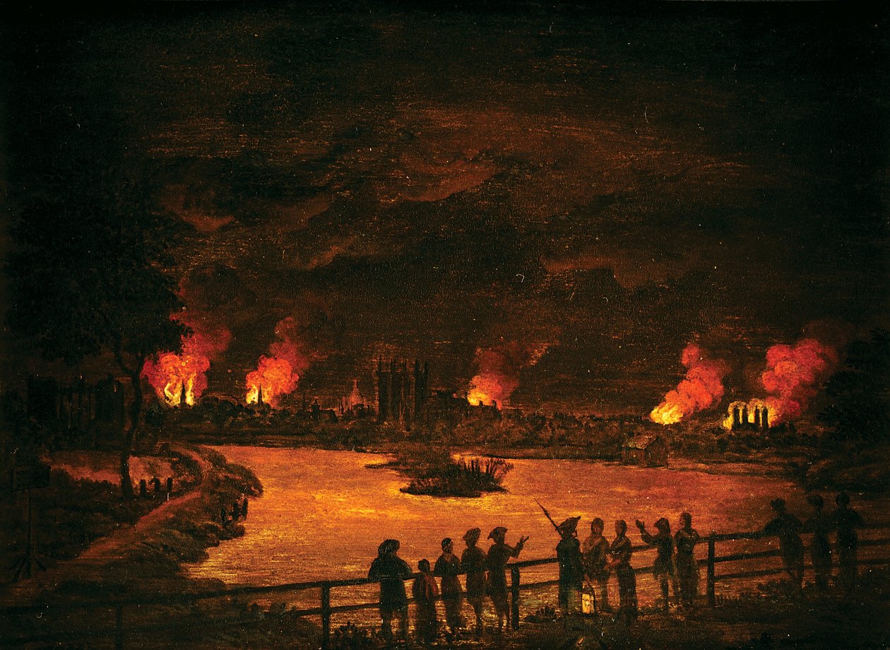 Gordon Riots by Francis Swaine