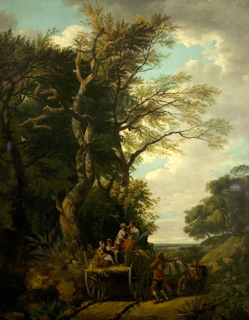 The Harvest Waggon by Francis Wheatley