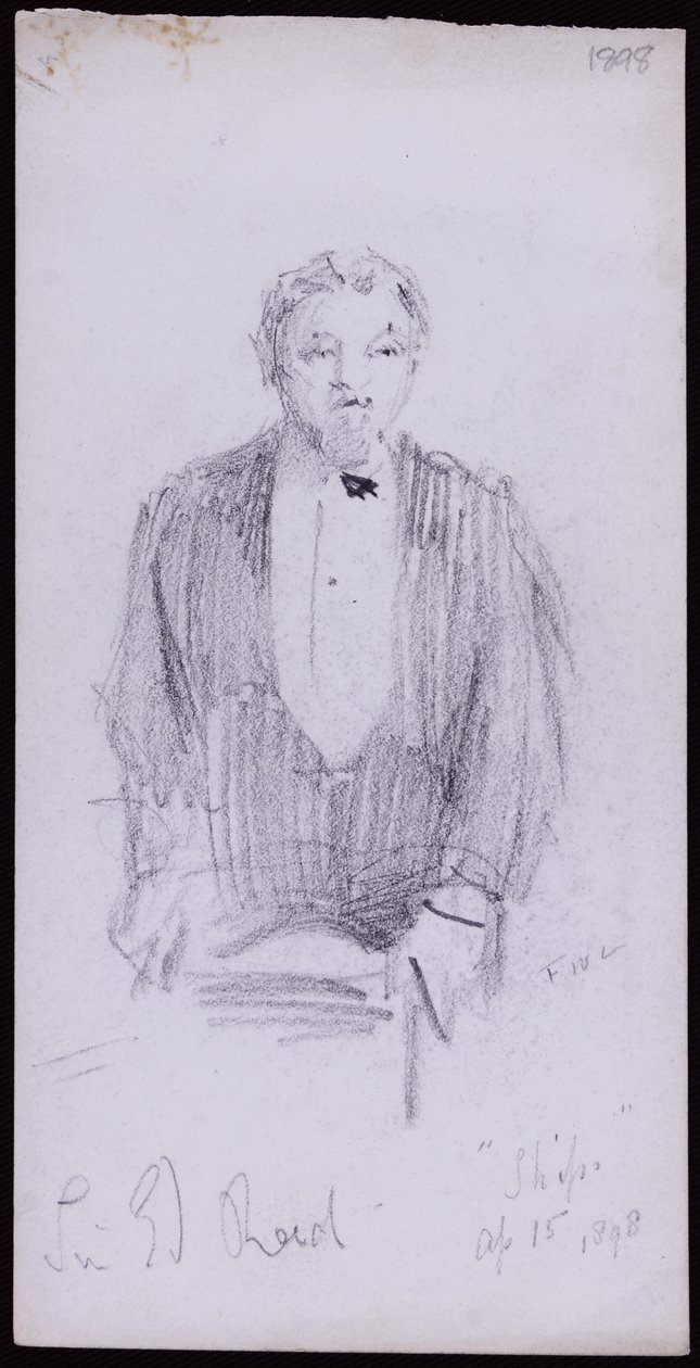 Portrait of Sir Edward Reid by Francis Wilfred Lawson