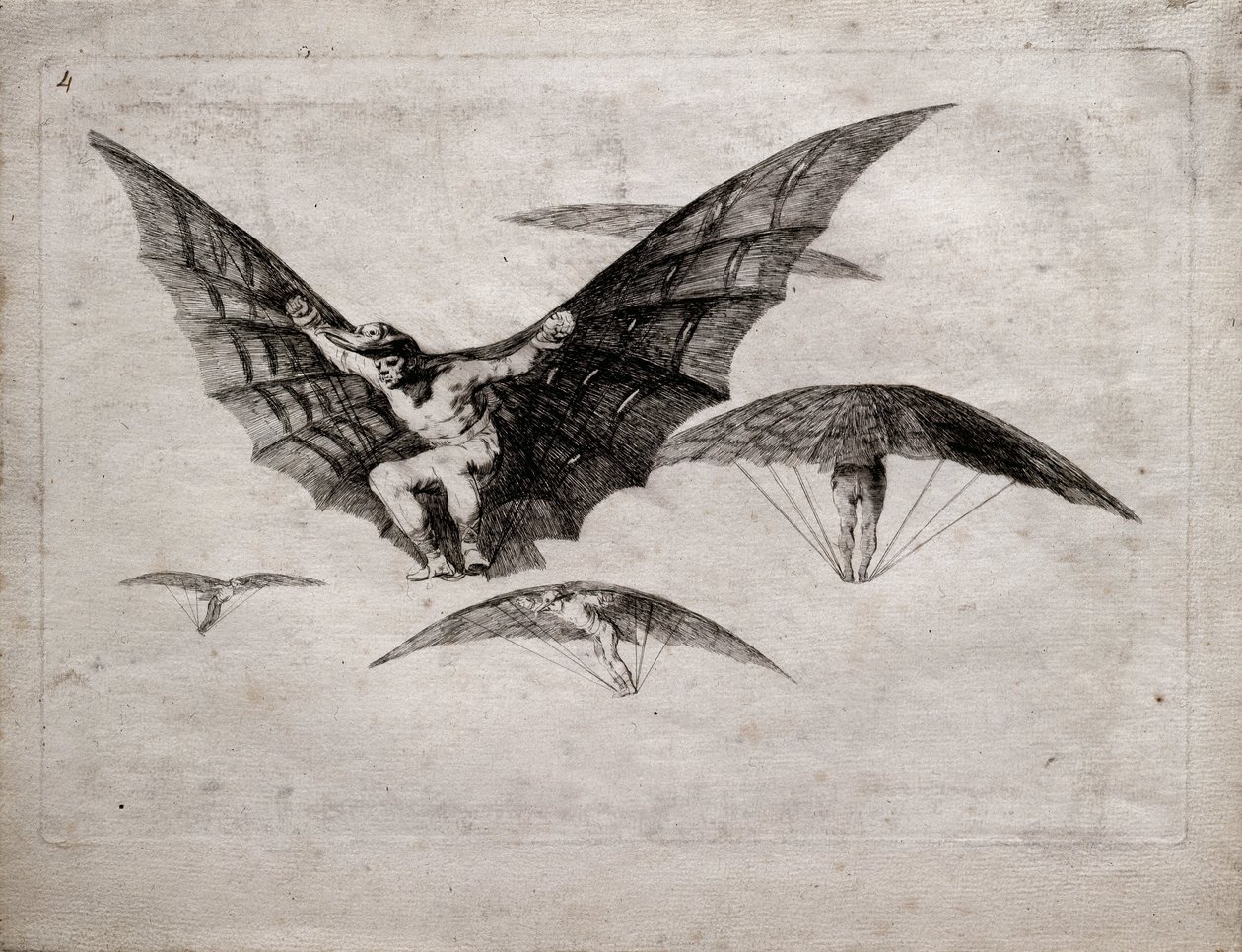 Way of Flying by Francisco de Goya