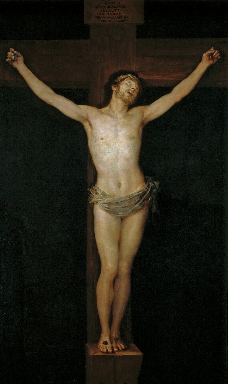 Christ on the Cross by Francisco de Goya