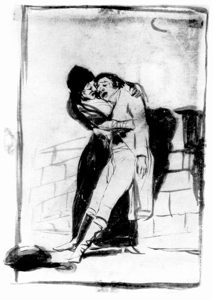 Preparatory Drawing by Francisco de Goya