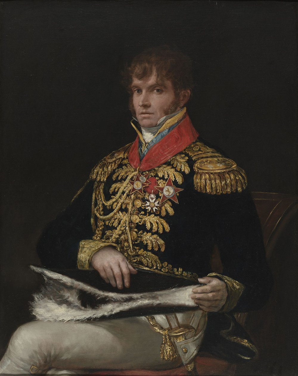 Nicolas Guye with Royal Order of Spain by Francisco de Goya
