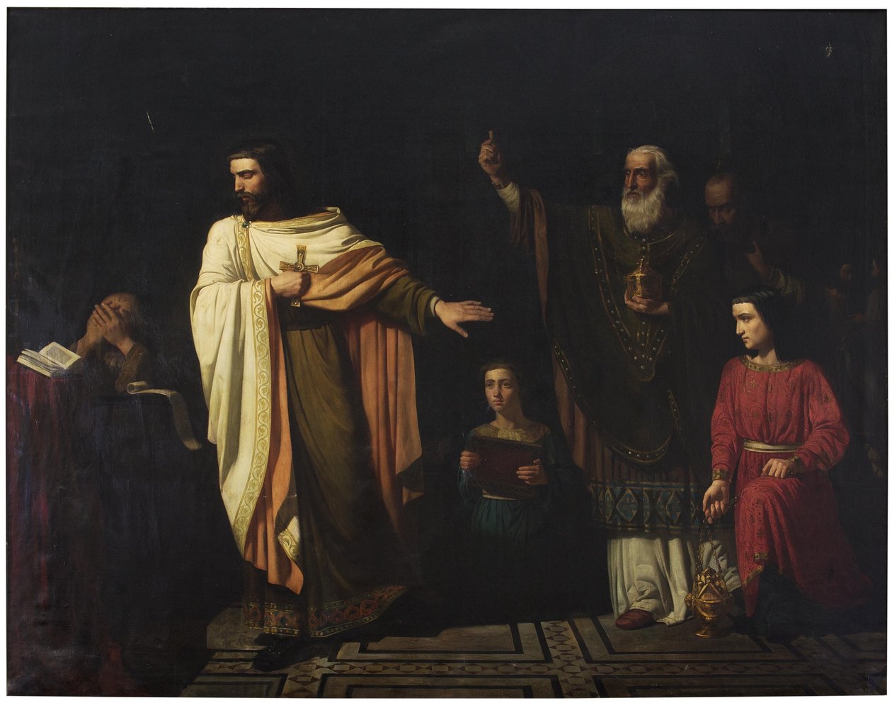 Saint Hermenegild in Prison by Francisco Aznar