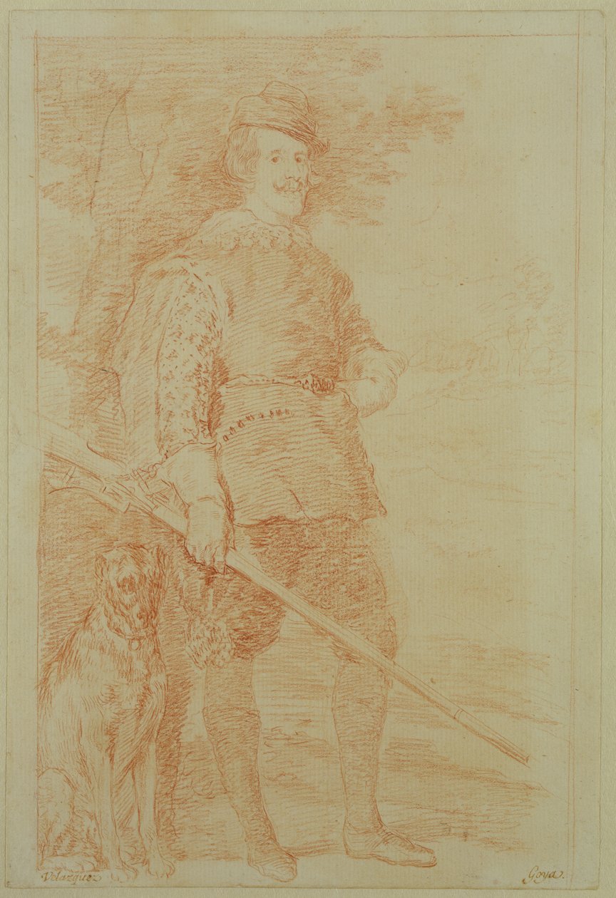 King Philip IV of Spain in Hunting Costume by Francisco de Goya