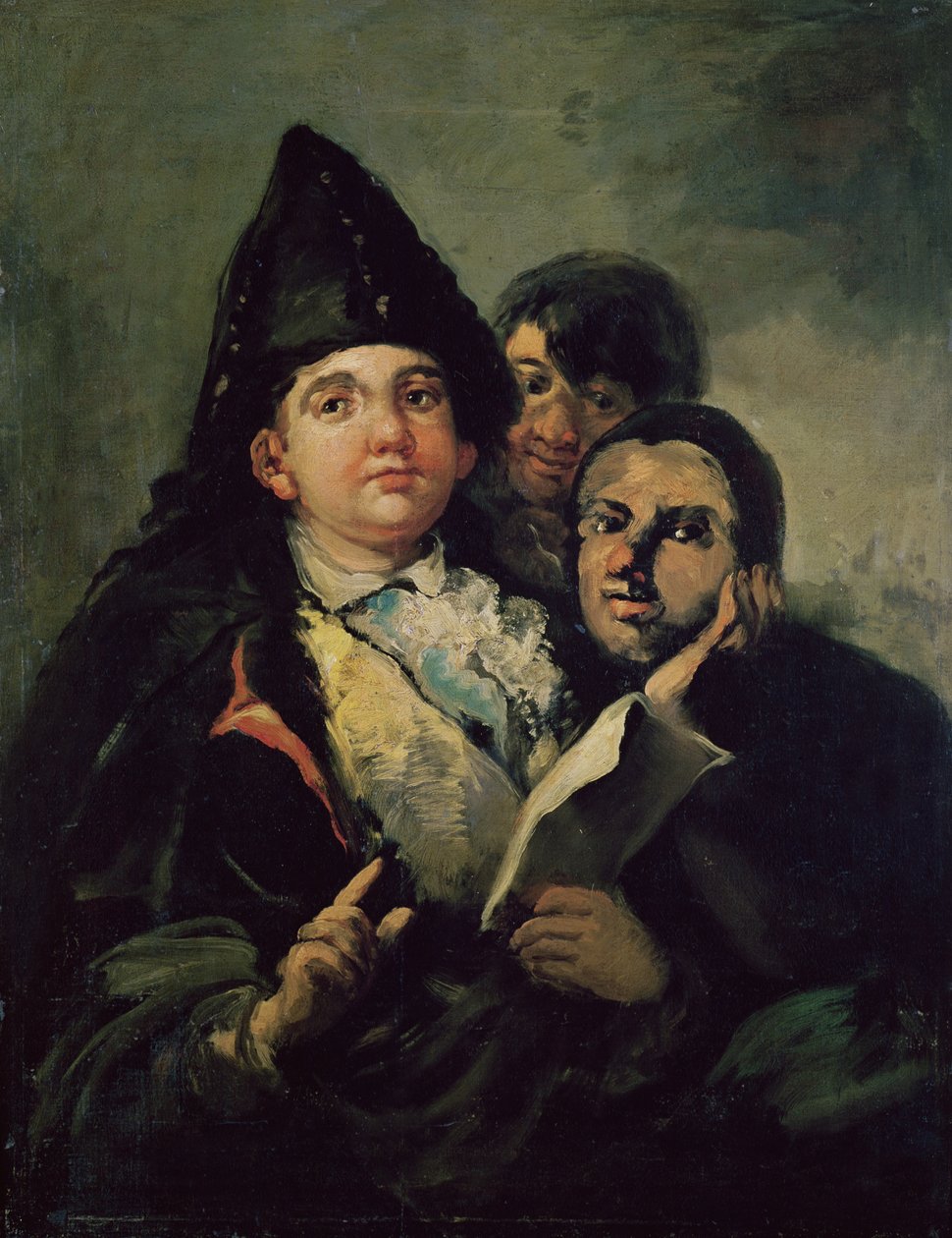 Manolito Guasquez and the Fool of Coria by Francisco de Goya
