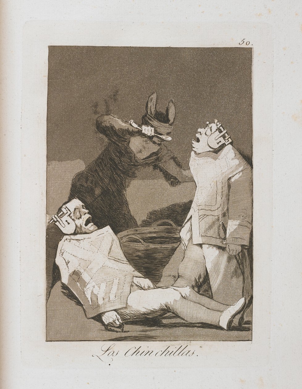 Plate from Los Caprichos by Francisco de Goya
