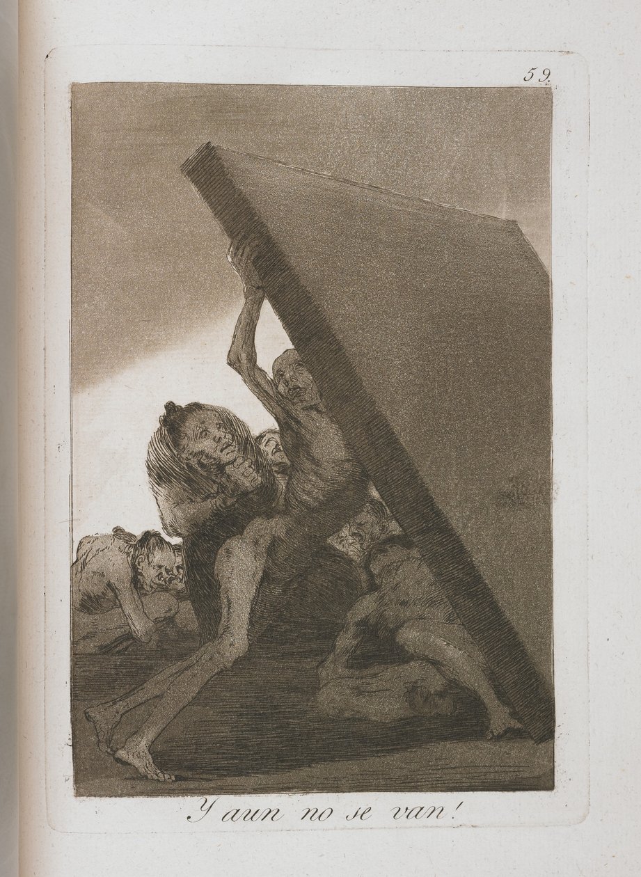 Plate from Los Caprichos by Francisco de Goya