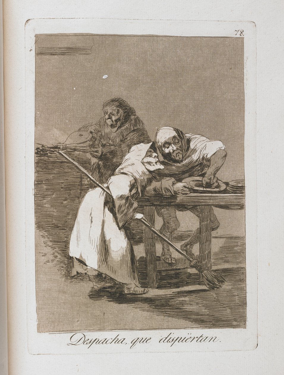 Plate from Los Caprichos by Francisco de Goya