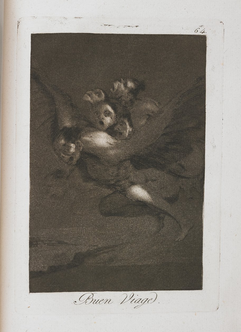 Plate from Los Caprichos by Francisco de Goya