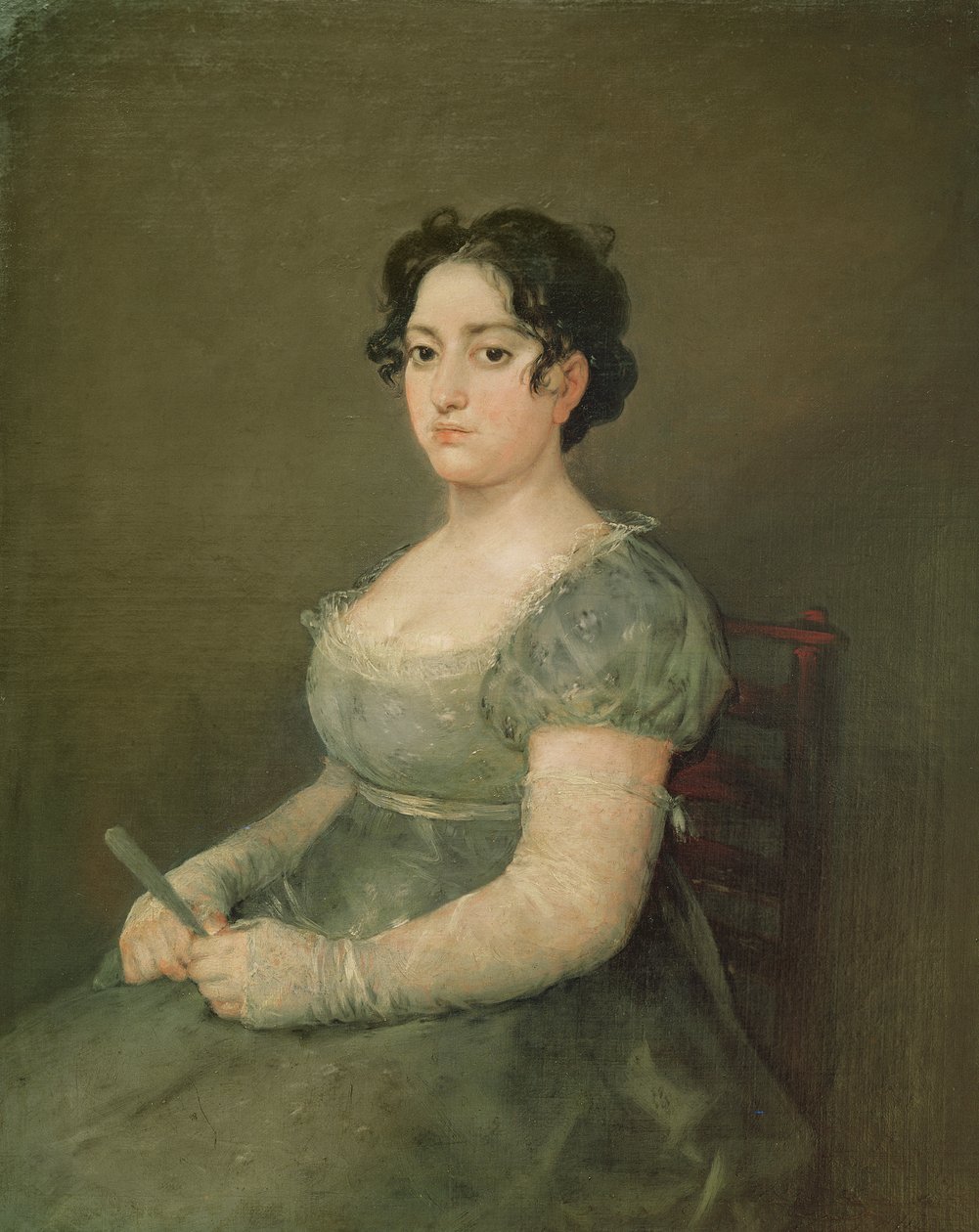 Woman with a Fan, c.1805-06 by Francisco de Goya
