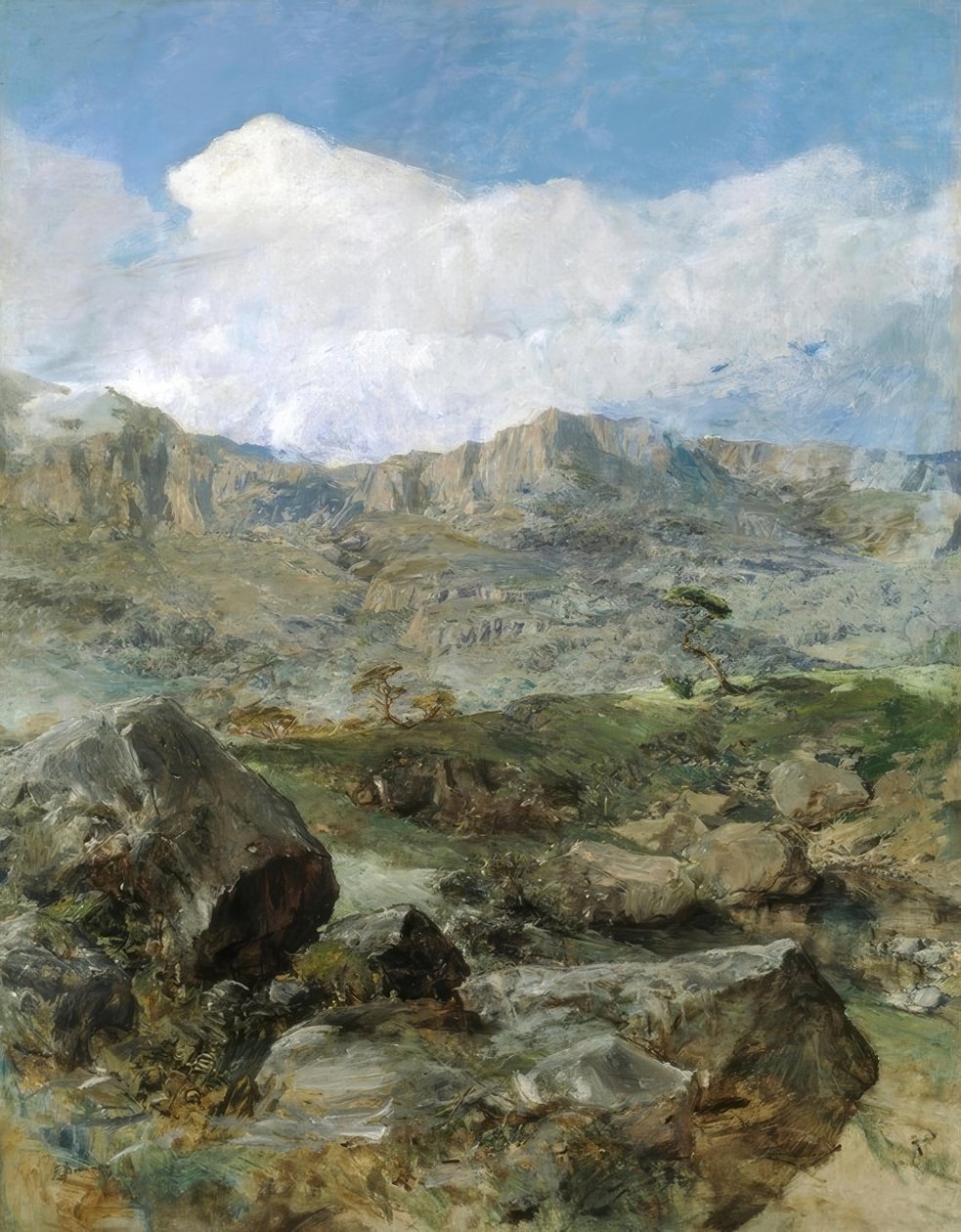 Large Landscape (Aragon) by Francisco Domingo Marqués