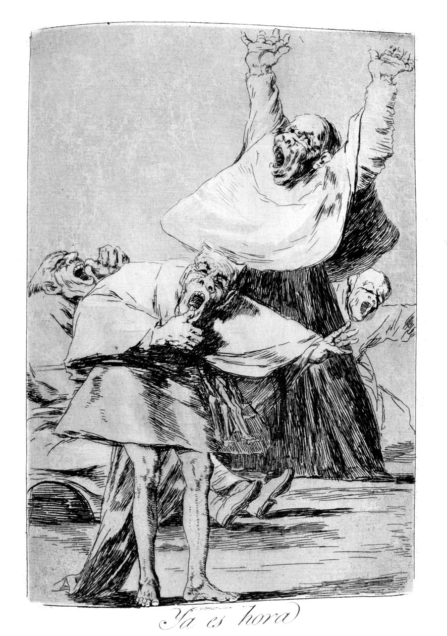 It is Time, 1799 by Francisco de Goya