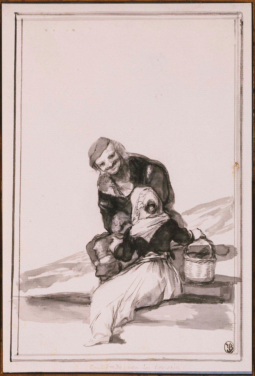 Beware of the Advice by Francisco de Goya