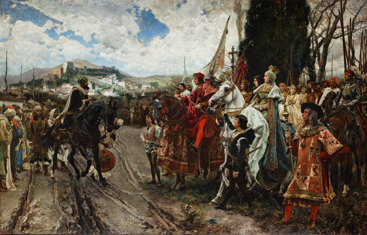 The Capitulation of Granada by Francisco Pradilla y Ortiz