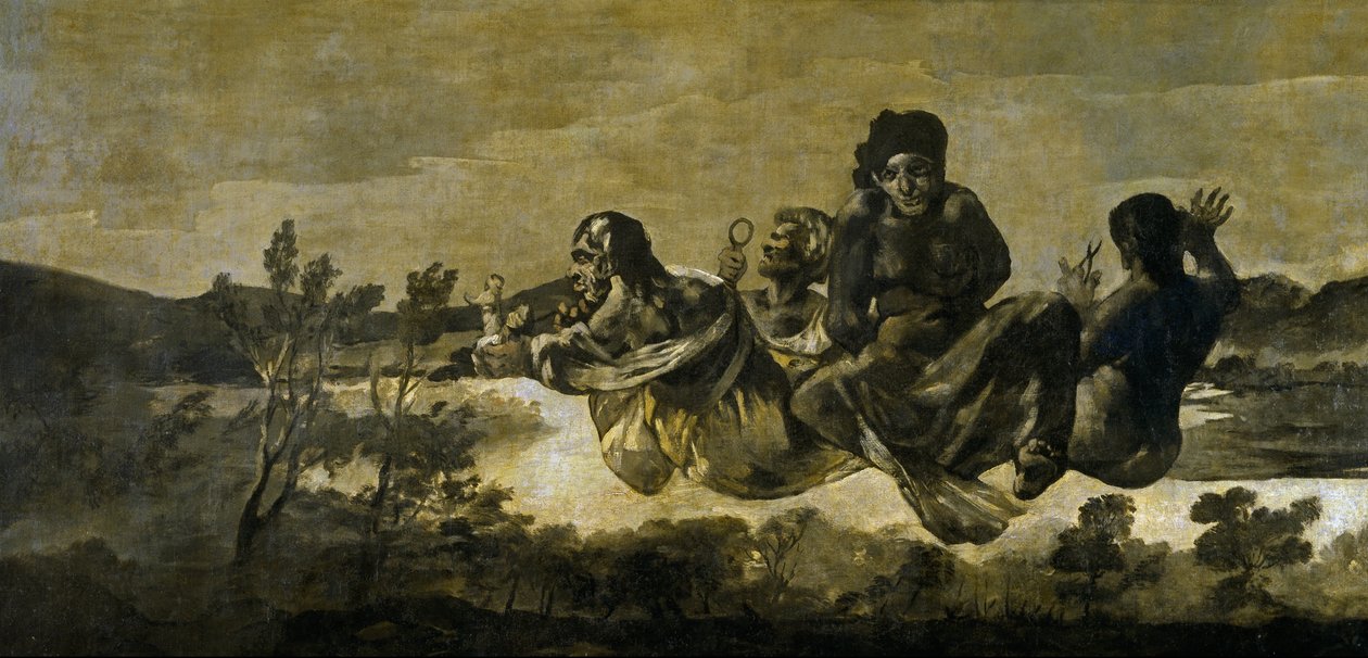 Atropos The Fates by Francisco de Goya