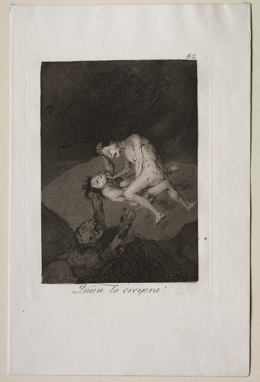 Caprices: Who Would Have Thought It! by Francisco de Goya